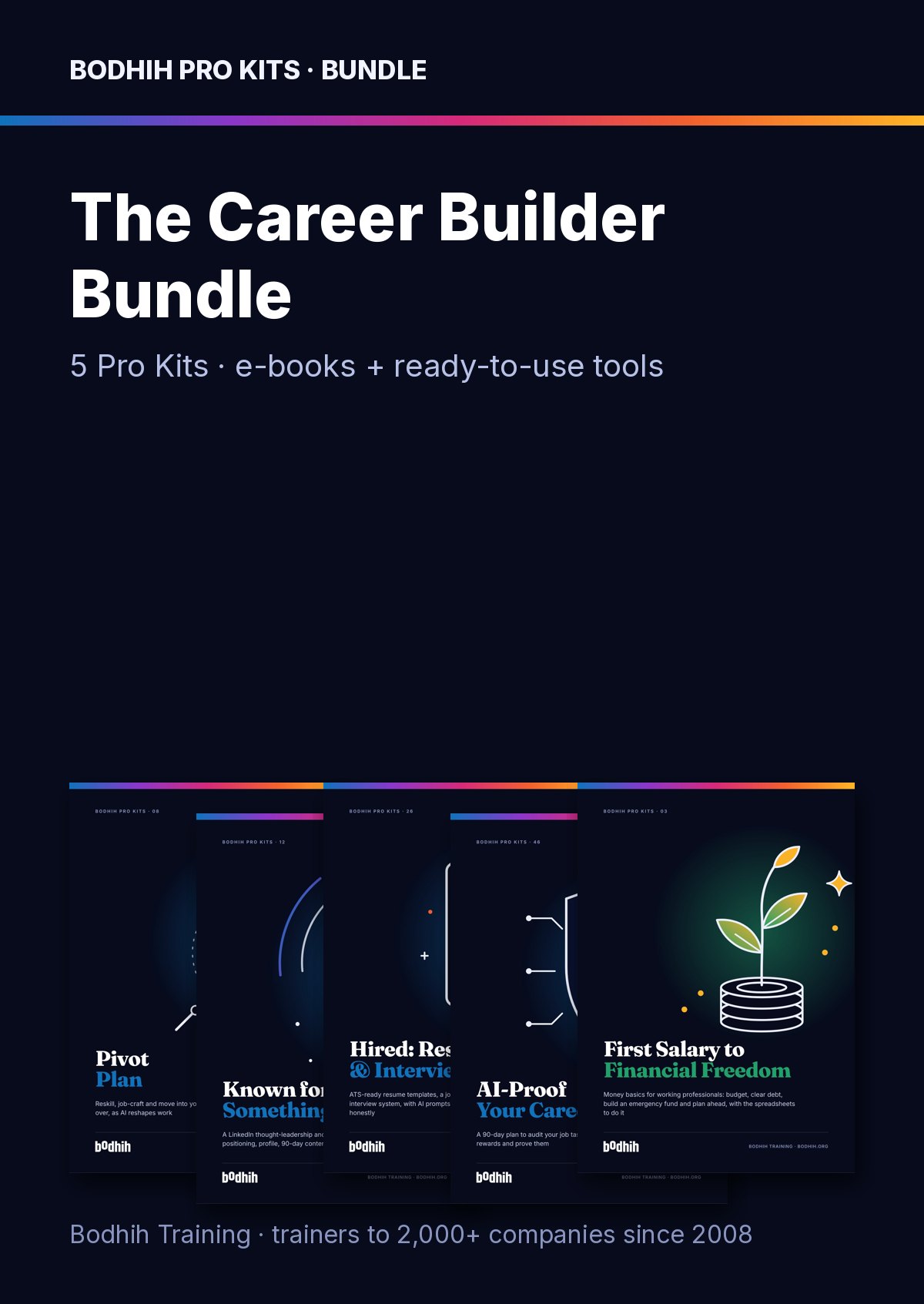 The Career Builder Bundle e-book cover
