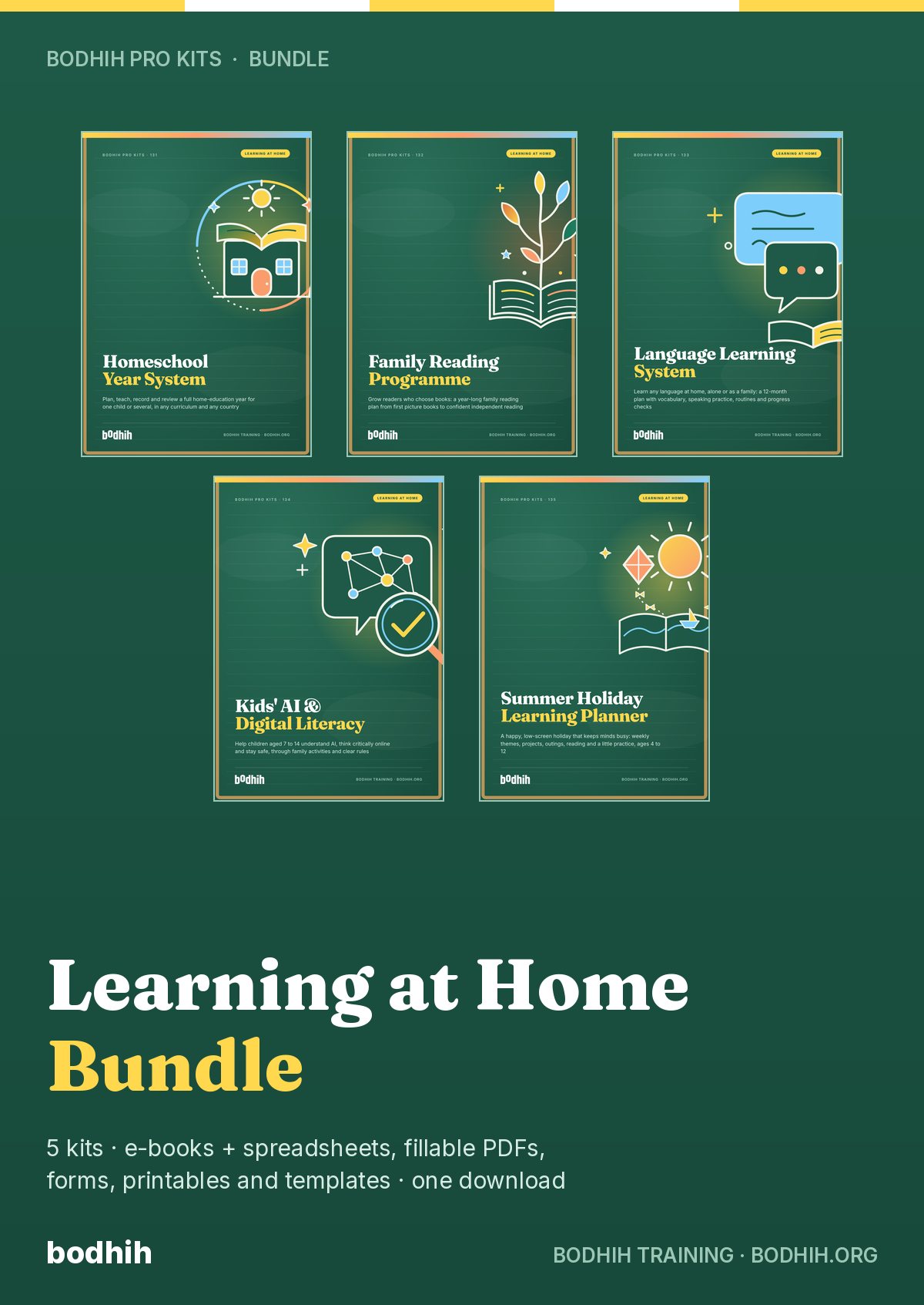 The Learning at Home Bundle e-book cover