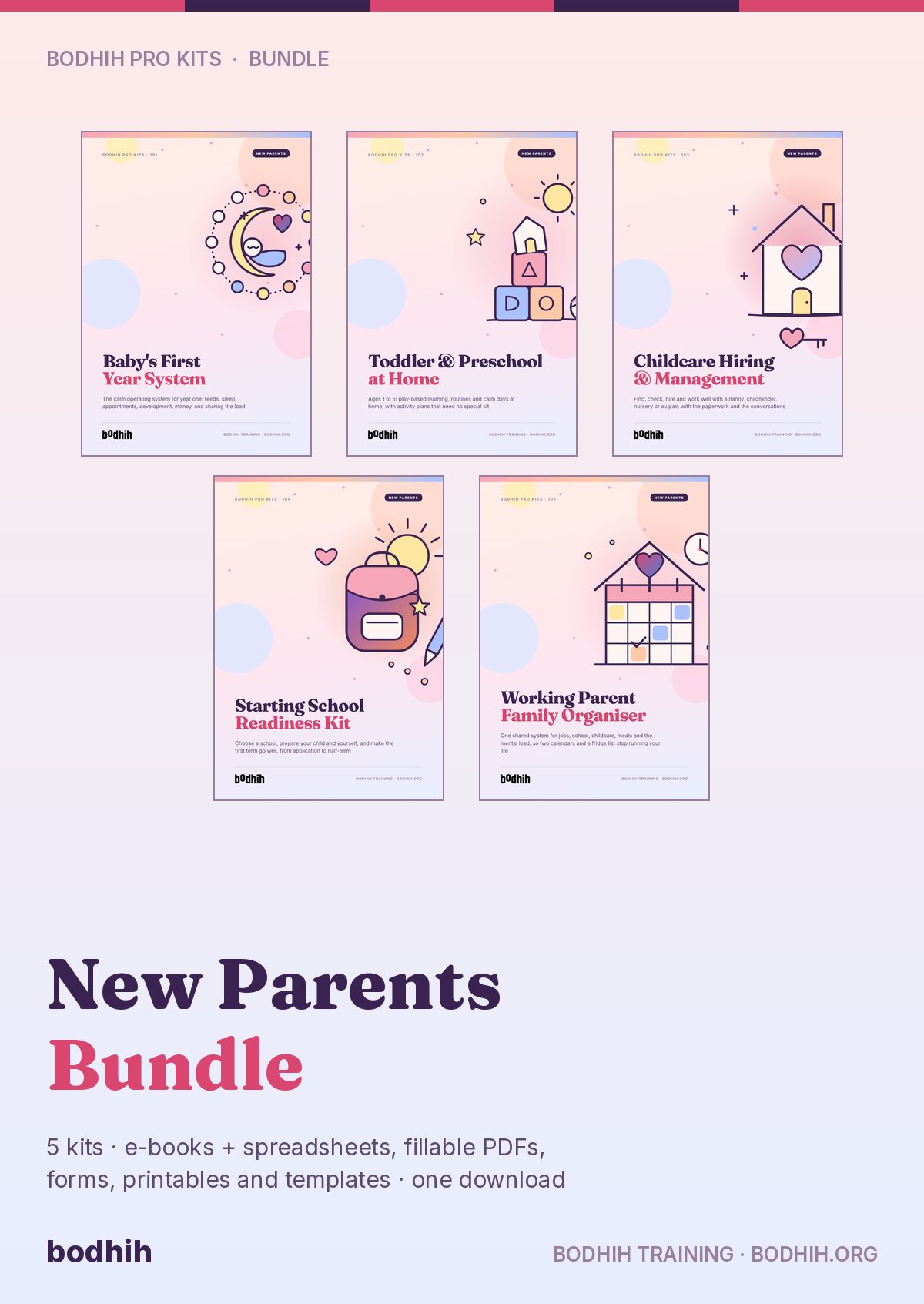 The New Parents Bundle e-book cover