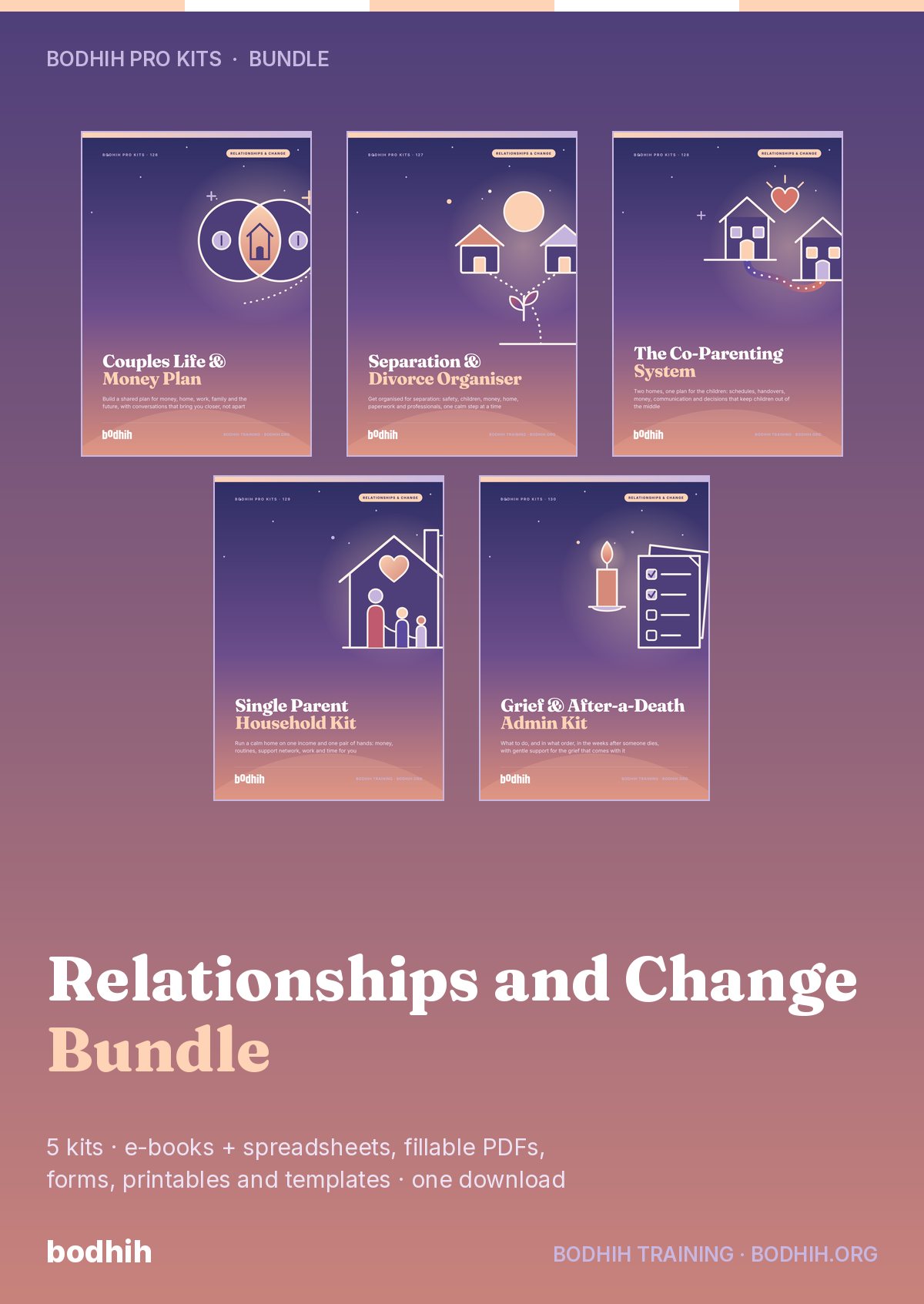 The Relationships and Life Changes Bundle e-book cover
