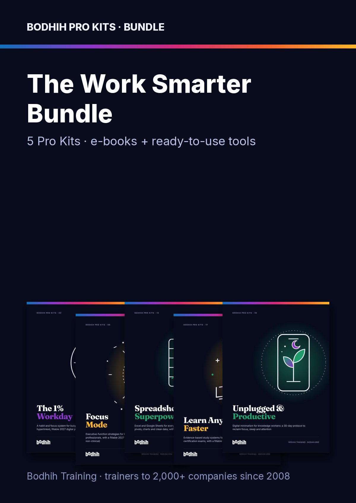 The Work Smarter Bundle e-book cover
