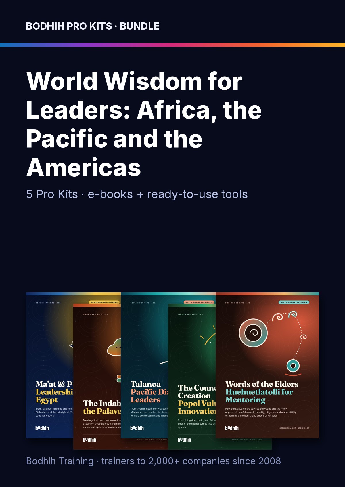 World Wisdom for Leaders: Africa, the Pacific and the Americas e-book cover