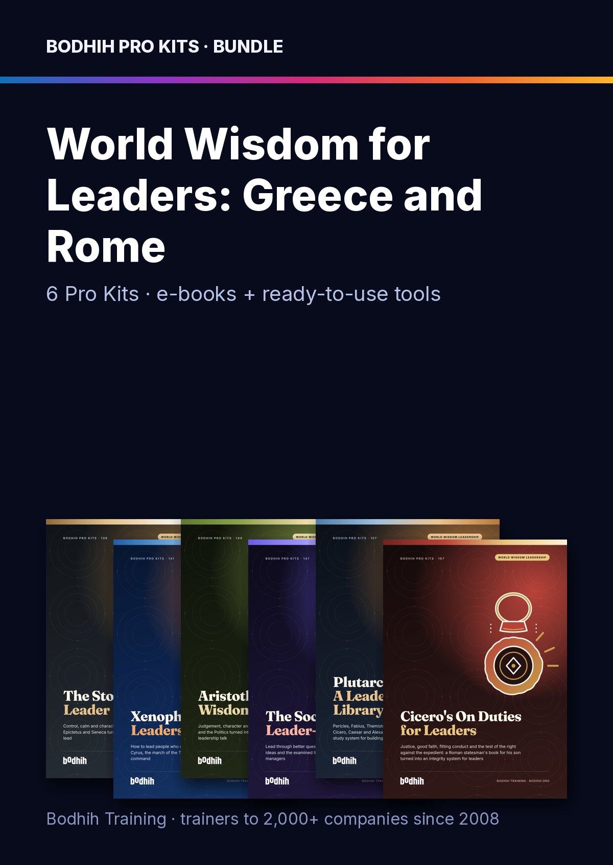 World Wisdom for Leaders: Greece and Rome e-book cover