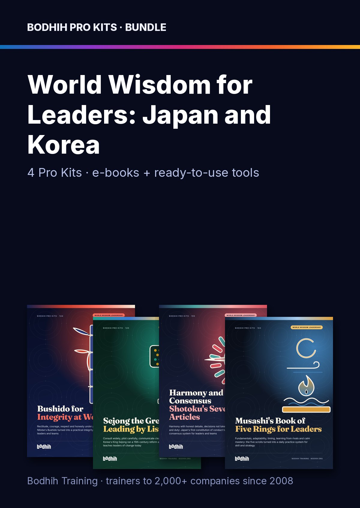 World Wisdom for Leaders: Japan and Korea e-book cover
