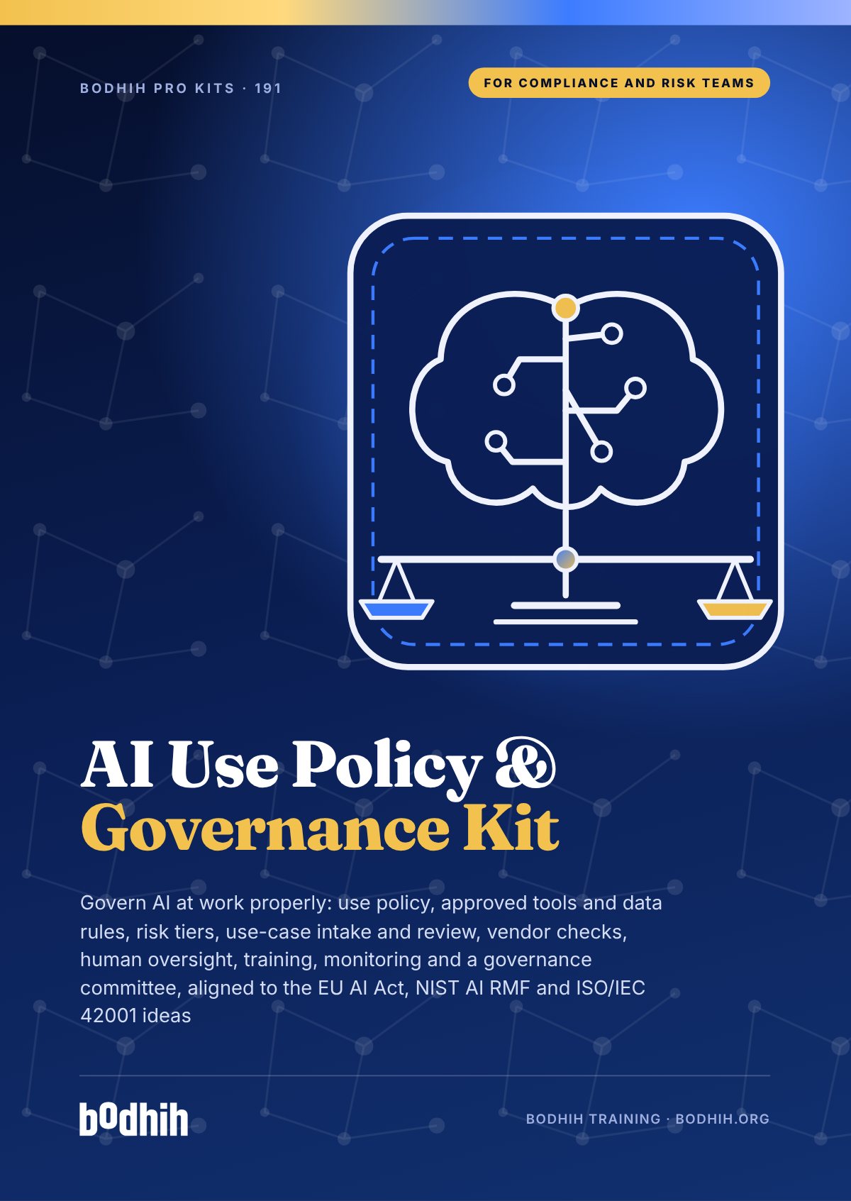 The AI Use Policy and Governance Kit e-book cover