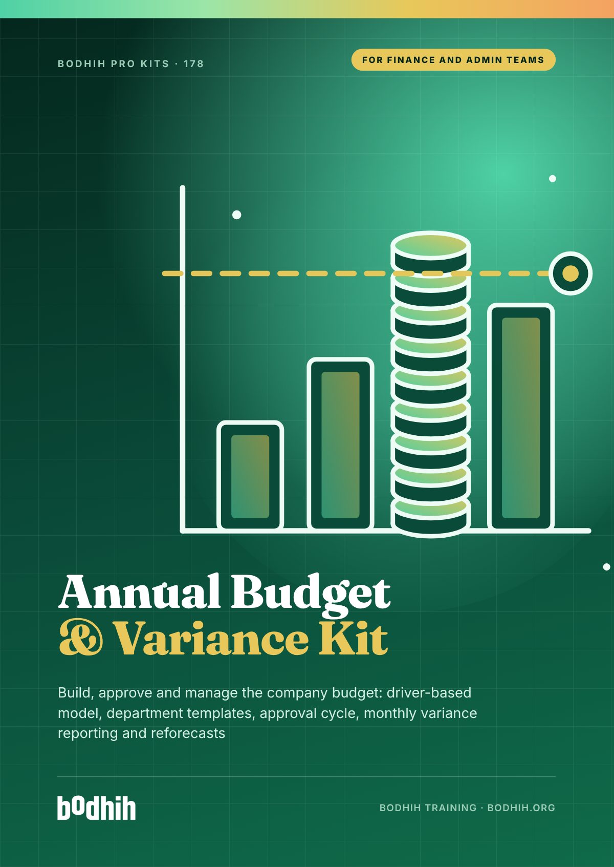 The Annual Budget and Variance Kit e-book cover