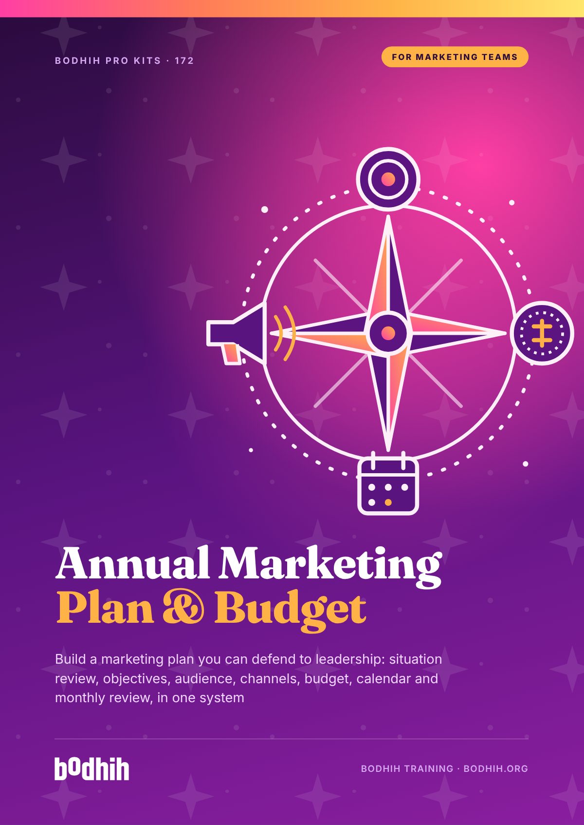 The Annual Marketing Plan and Budget System e-book cover