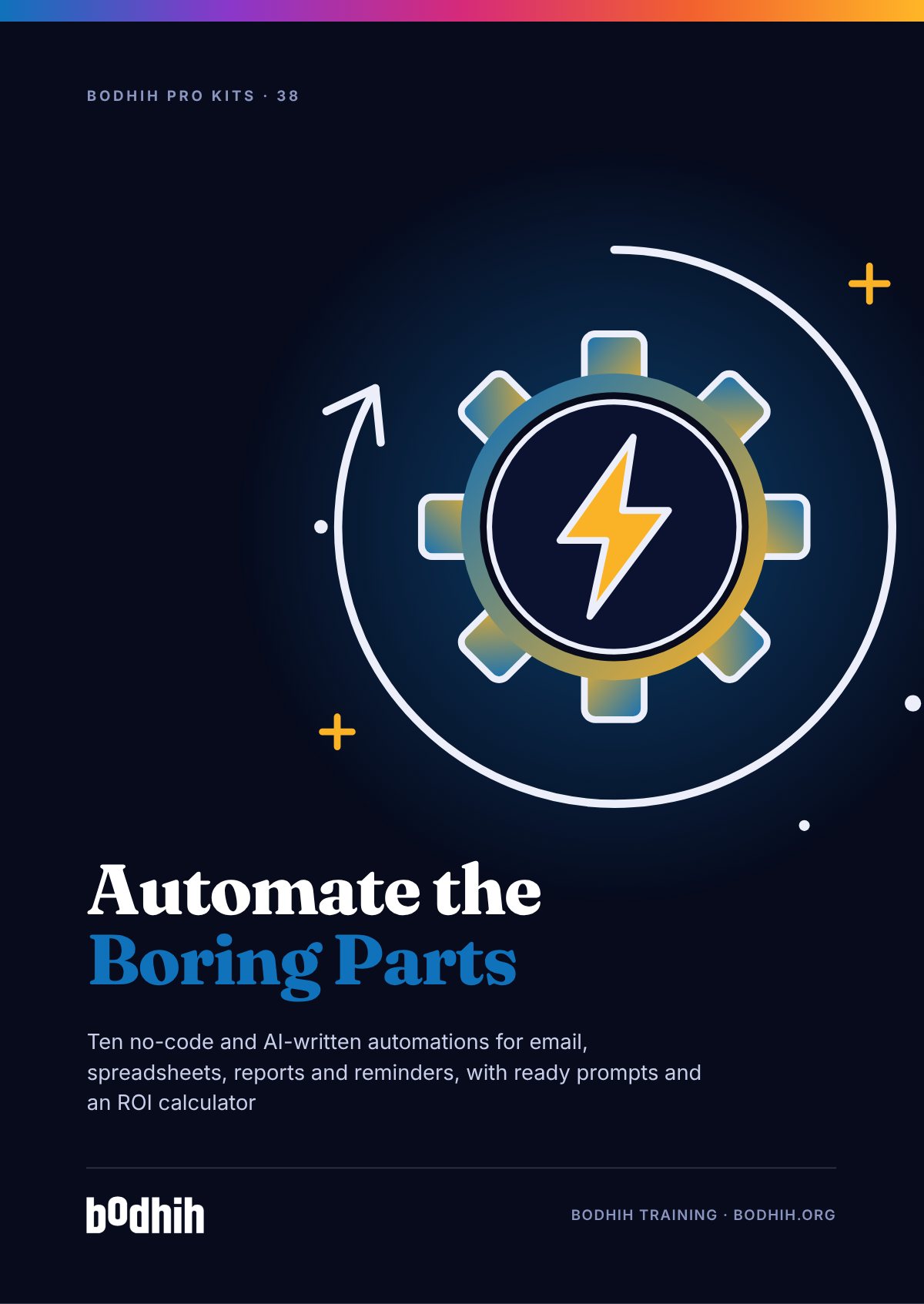Automate the Boring Parts of Your Job e-book cover