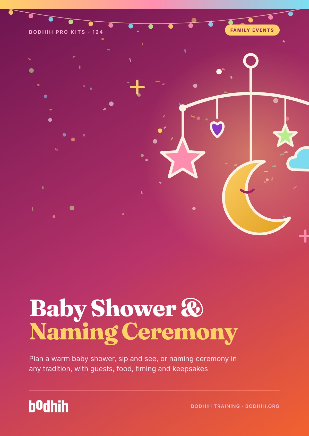 Baby Shower and Naming Ceremony Kit e-book cover