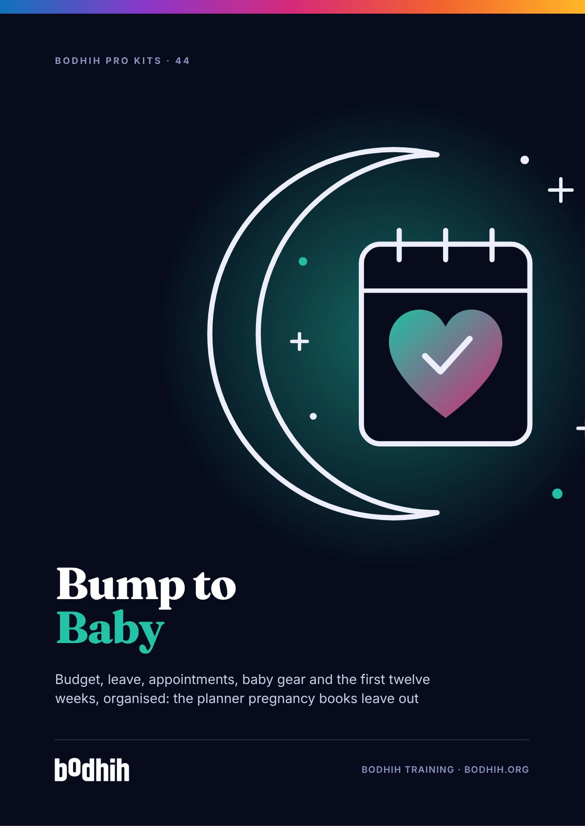 Bump to Baby: The Practical Planner e-book cover