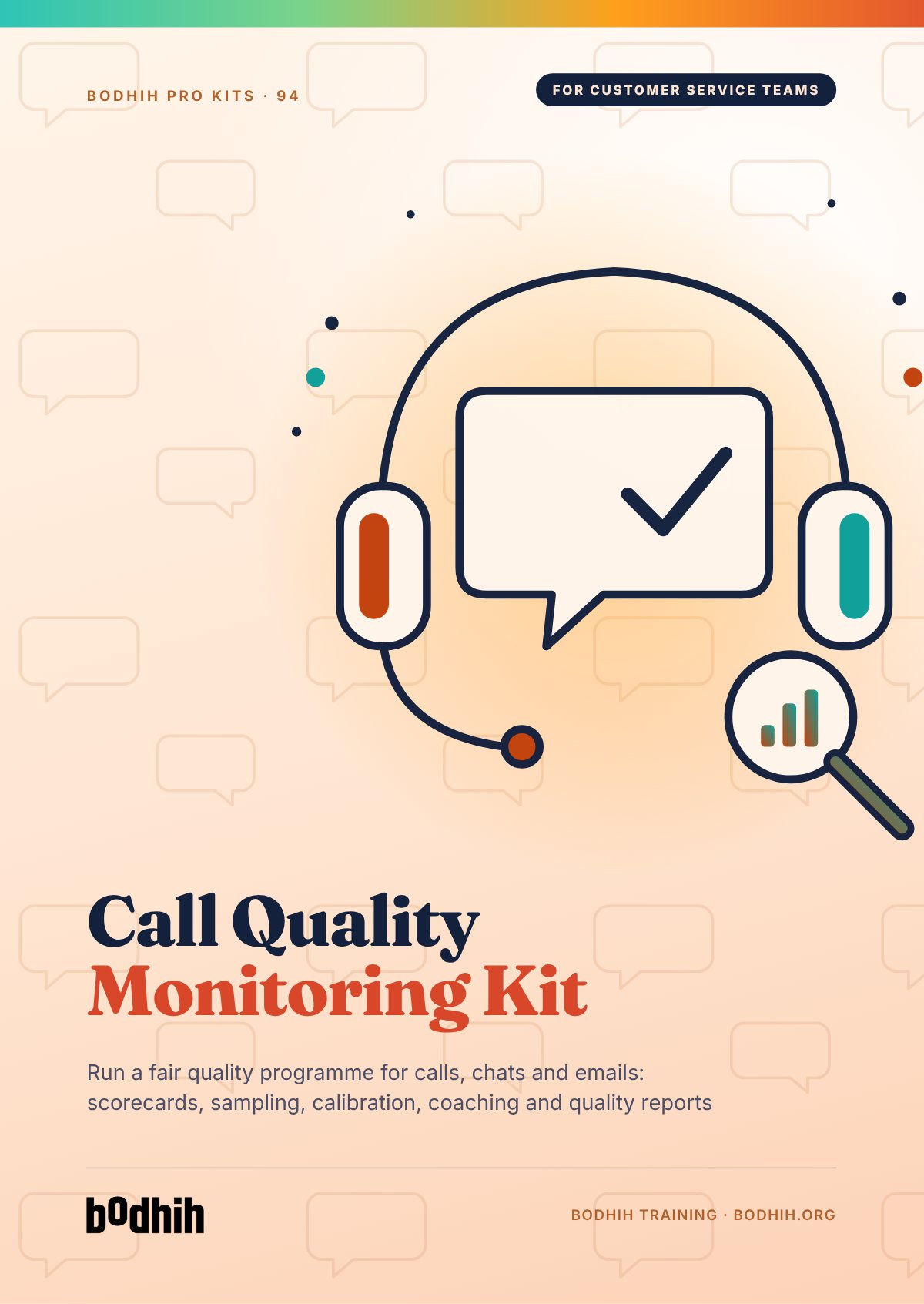 The Call Quality Monitoring Kit e-book cover