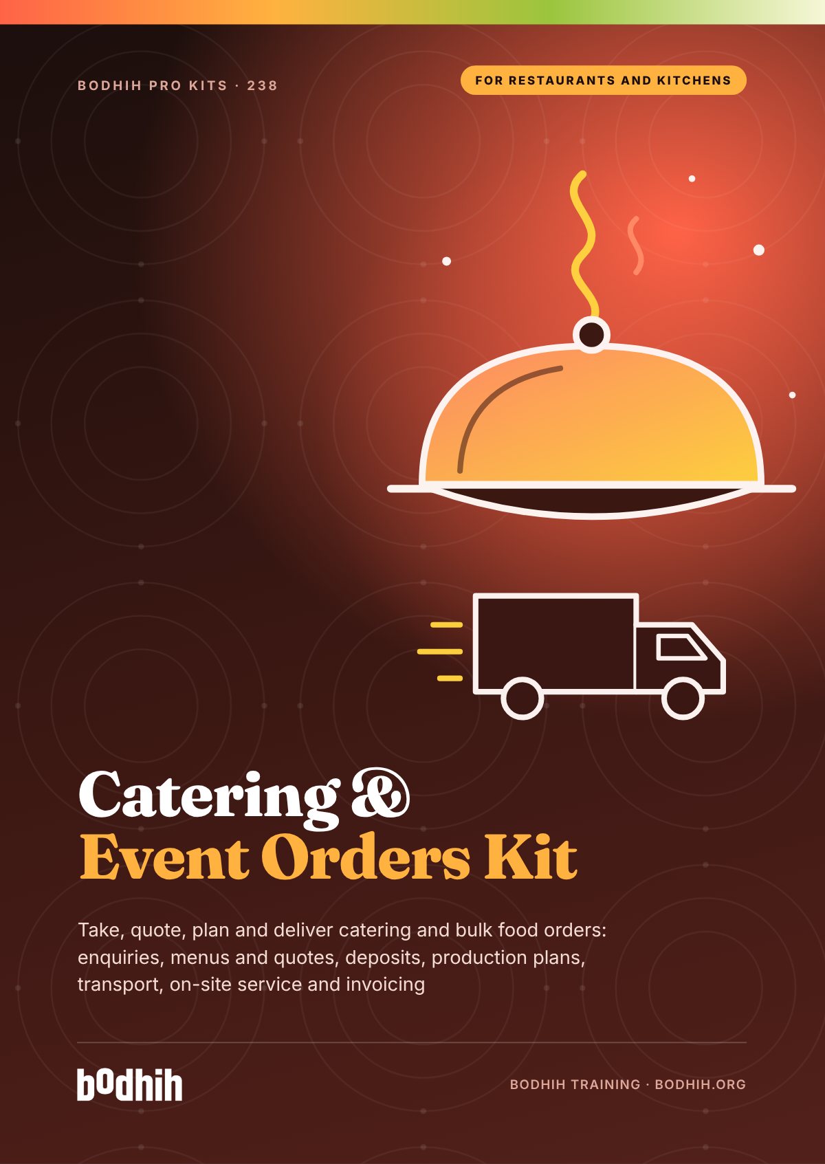 The Catering and Event Orders Kit e-book cover
