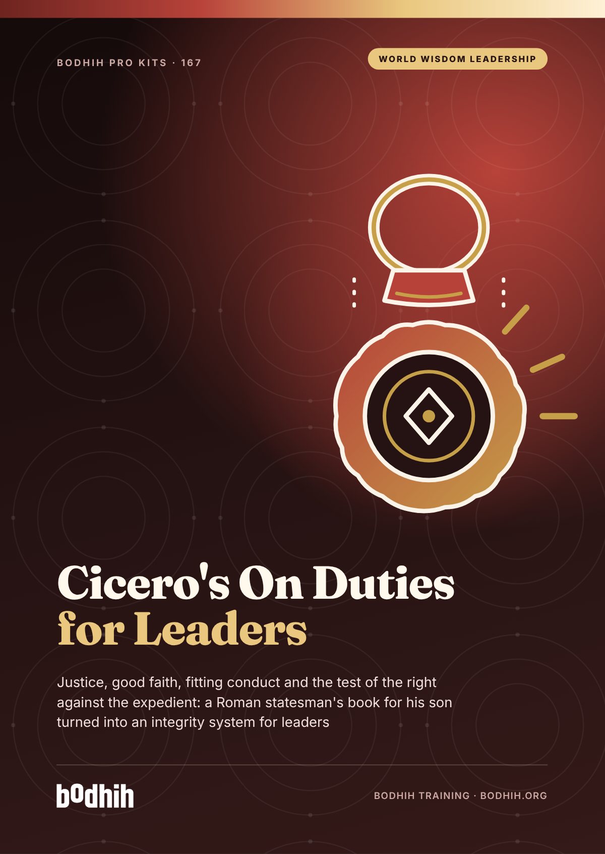 Cicero's On Duties for Leaders e-book cover