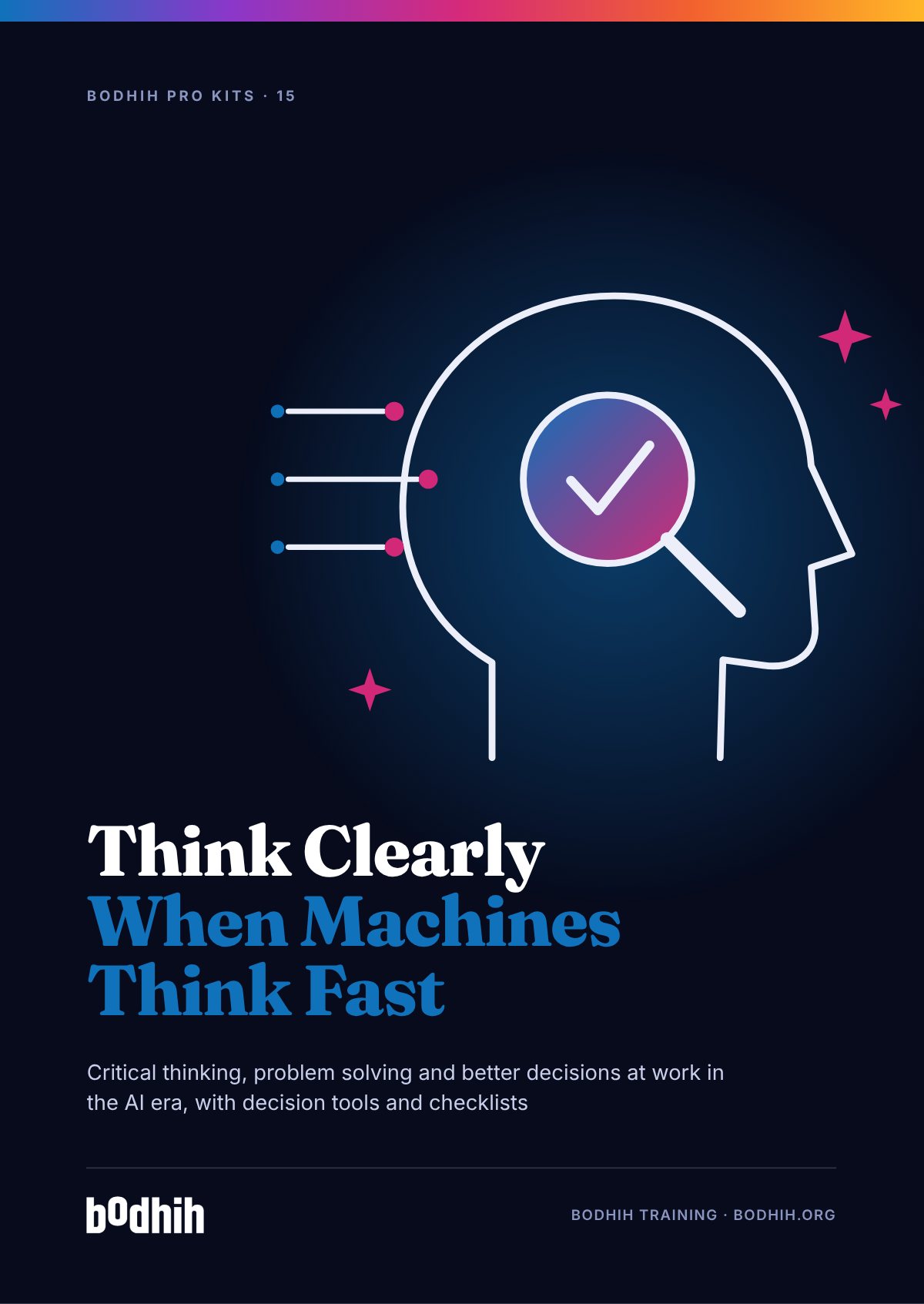 Think Clearly When Machines Think Fast e-book cover