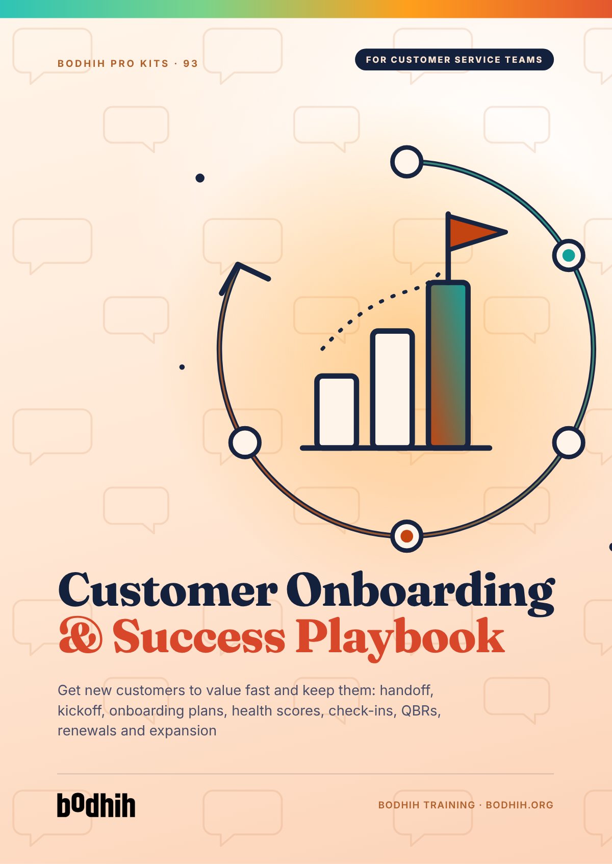 The Customer Onboarding and Success Playbook e-book cover
