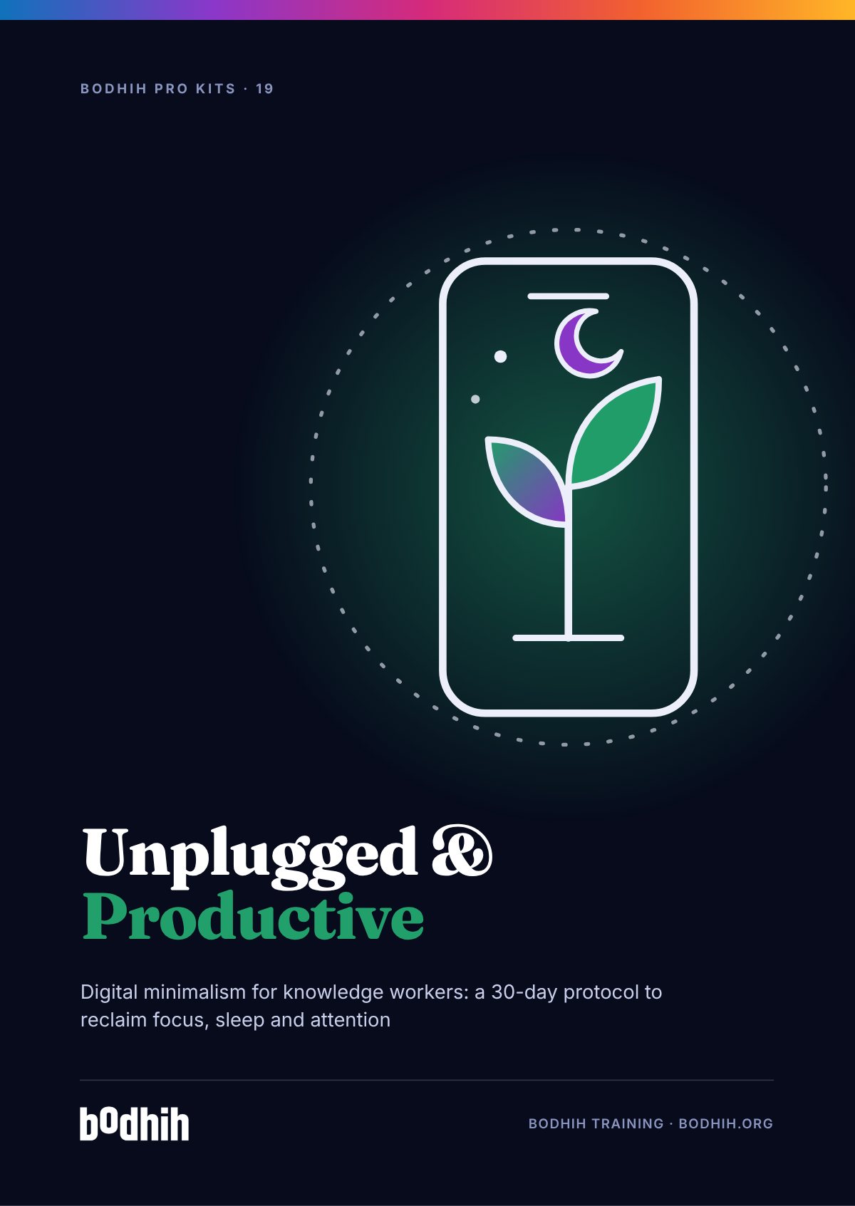 Unplugged & Productive e-book cover
