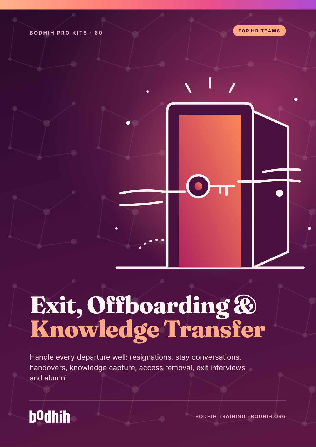 The Exit, Offboarding and Knowledge Transfer Kit e-book cover