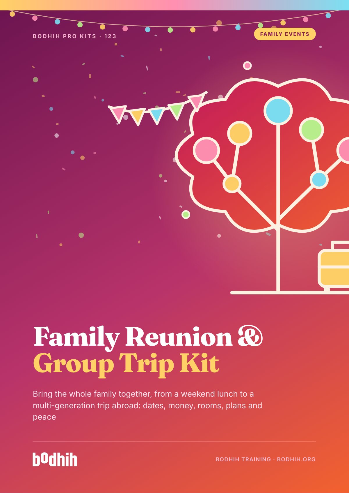 Family Reunion and Group Trip Kit e-book cover
