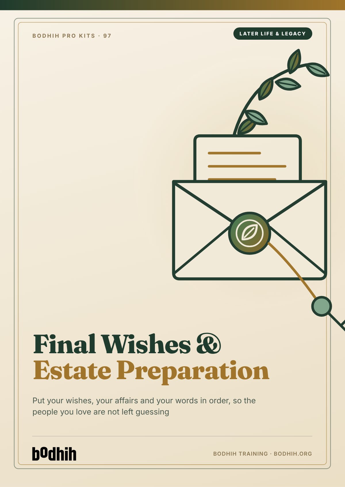 Final Wishes and Estate Preparation Kit e-book cover