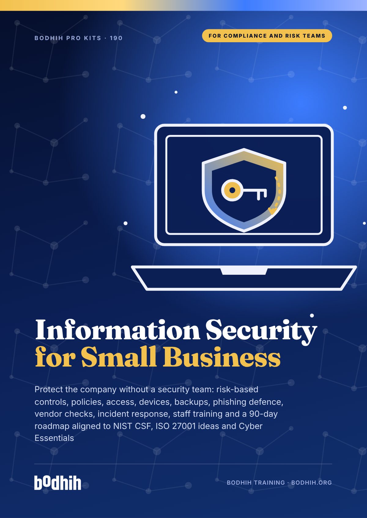 Information Security for Small Business e-book cover
