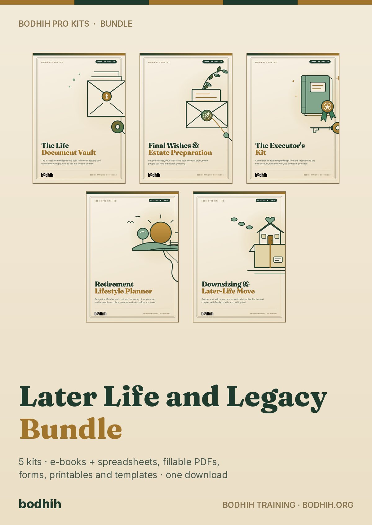 The Later Life and Legacy Bundle (5 Kits) e-book cover