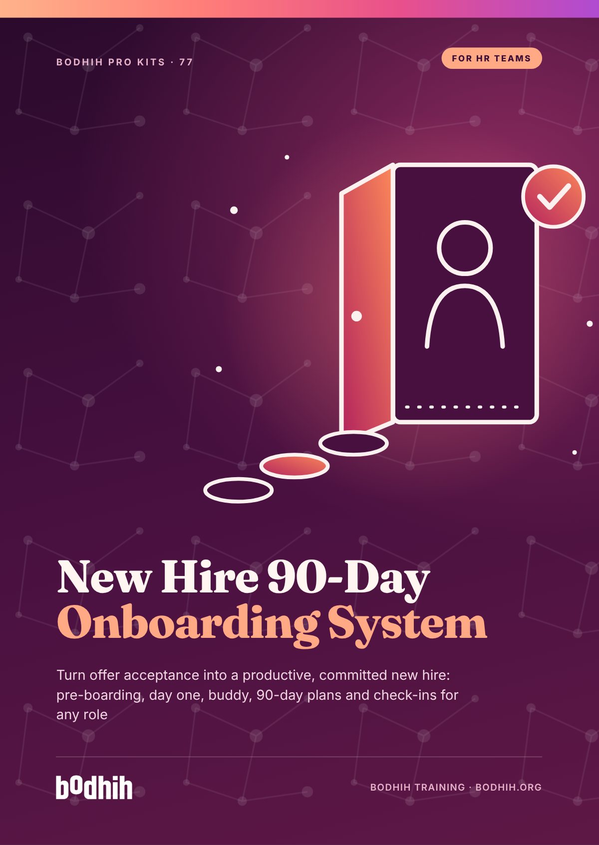 The New Hire 90-Day Onboarding System e-book cover