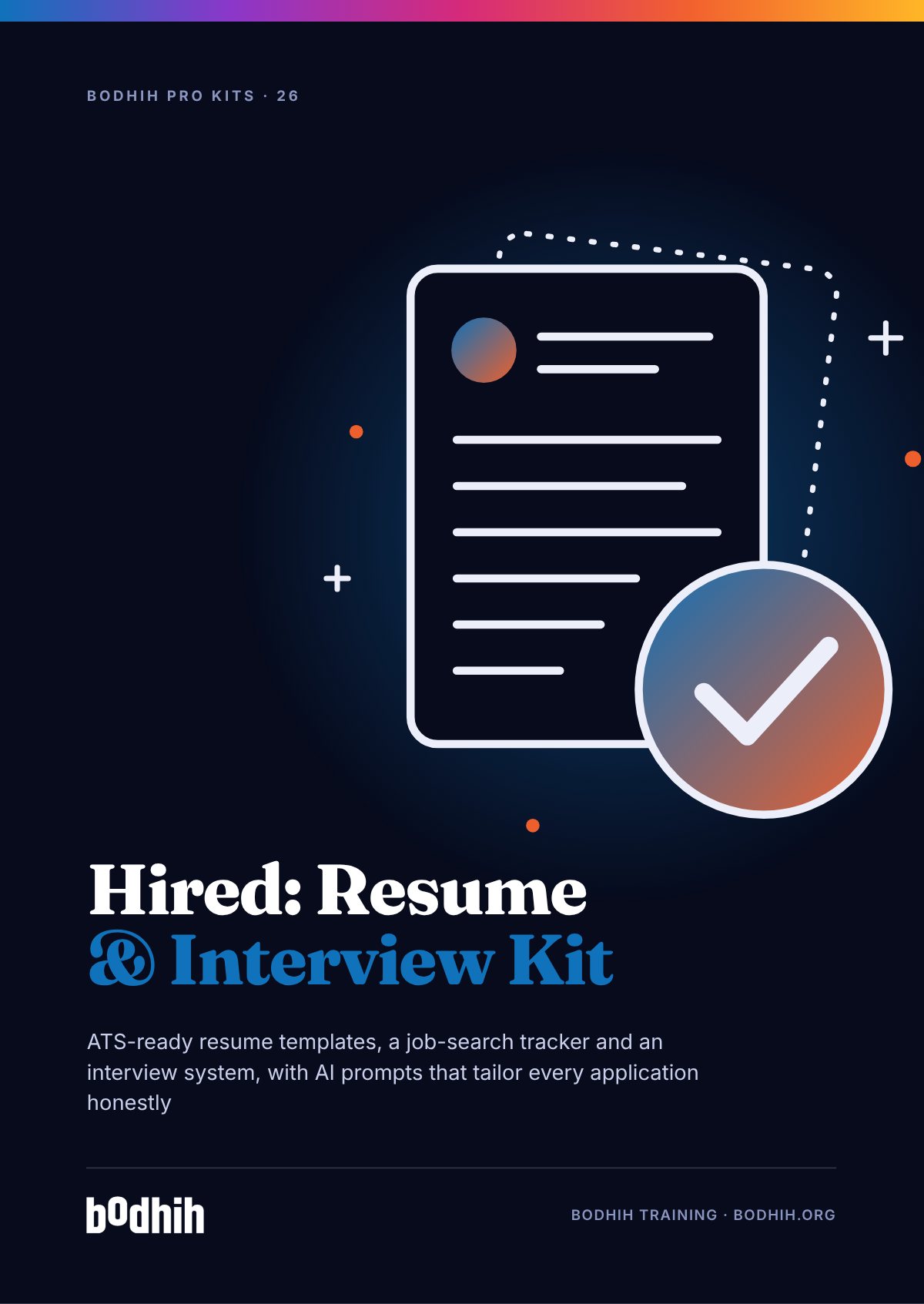 Hired: The Resume and Interview Kit e-book cover