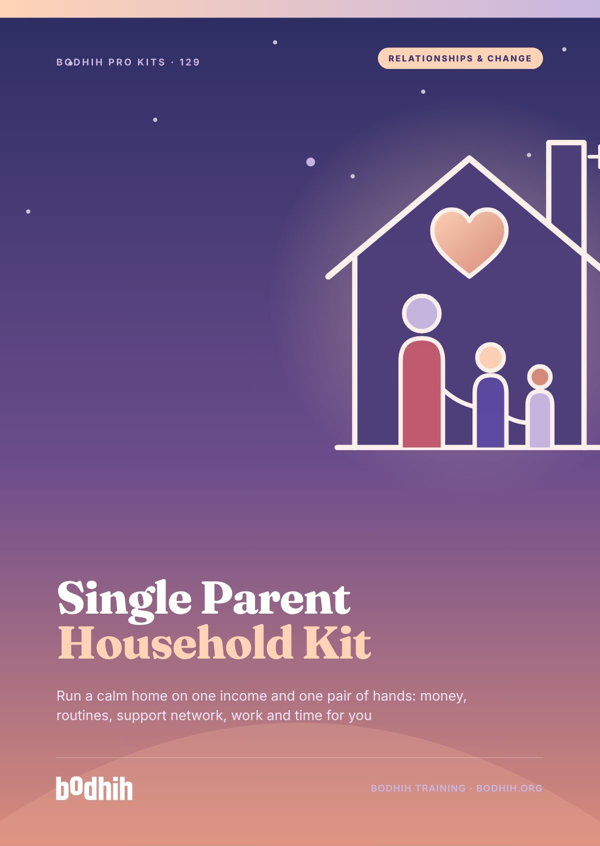 The Single Parent Household Kit e-book cover
