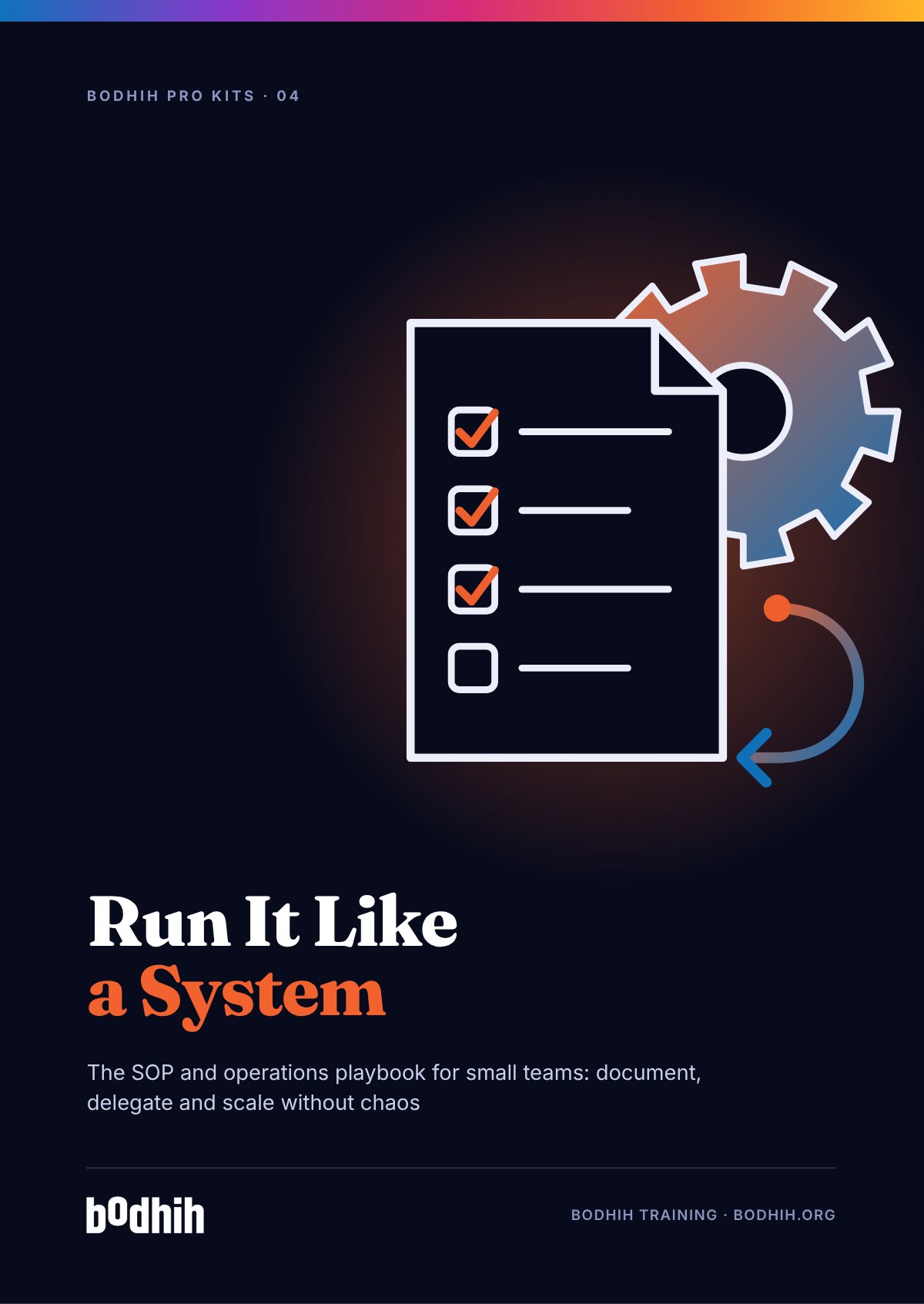 Run It Like a System e-book cover