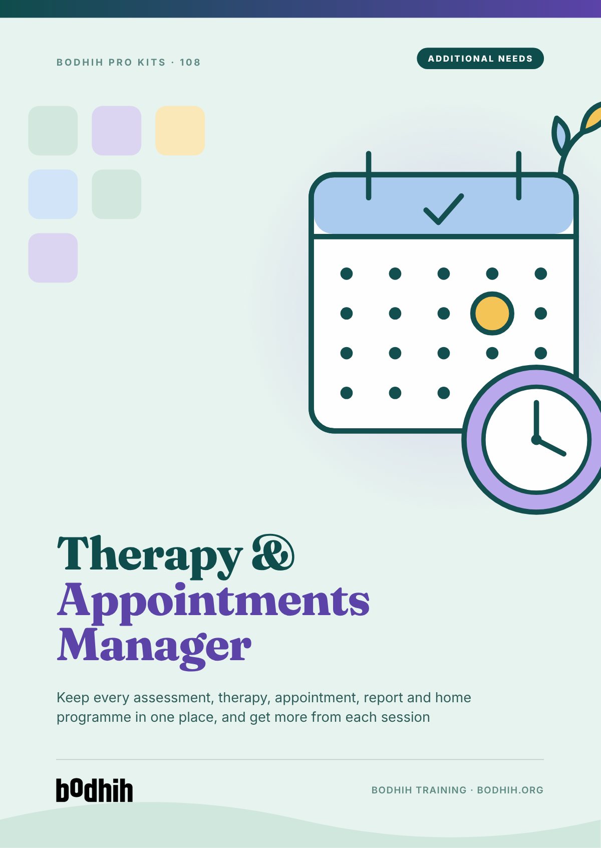 Therapy and Appointments Manager e-book cover