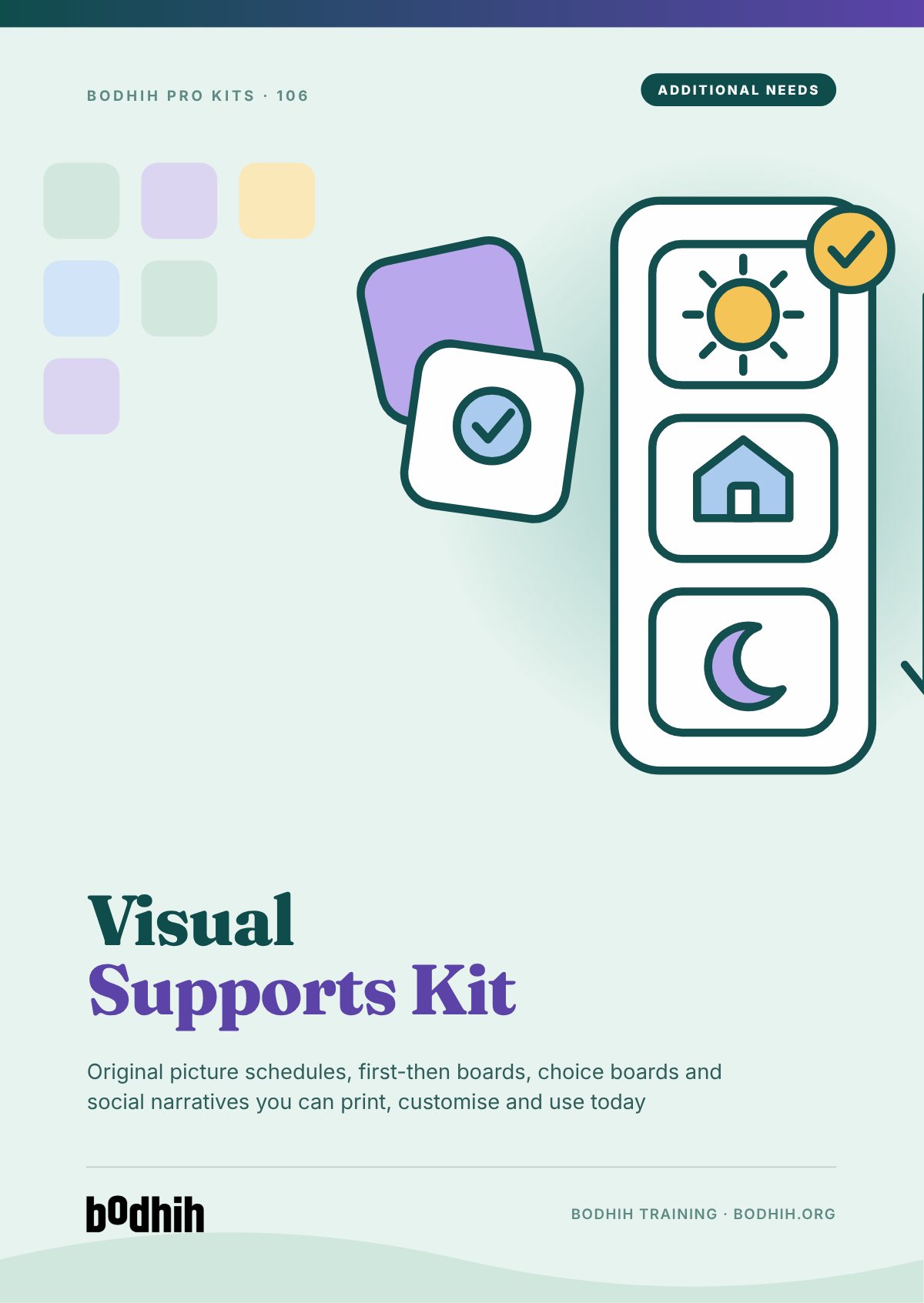 The Visual Supports Kit e-book cover